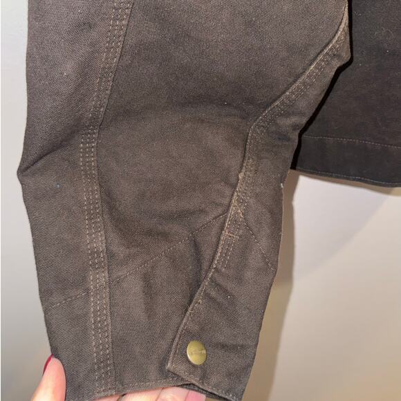 Vintage Carhartt-J97 DKB-Sandstone Detroit Blanket Lined-XL Dark Brown NWT-Coat - Picture 8 of 9